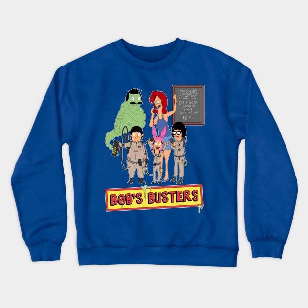 Bob's Busters Crewneck Sweatshirt by Ghostbusters News